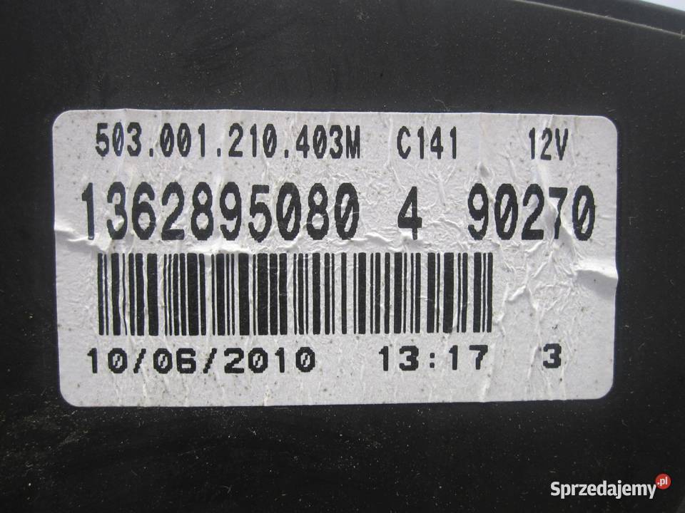 FIAT DUCATO III 10r licznik zegary 555001210200