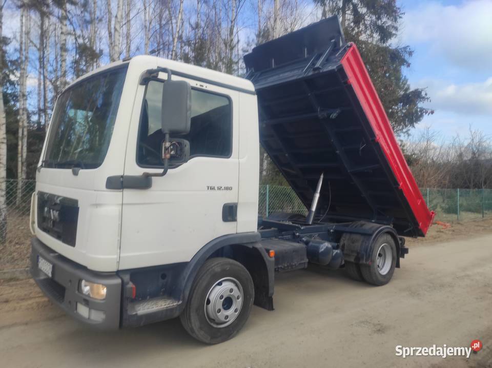 Man TGL 12 180 wywrotka Meiller podkarpackie Rzeszów