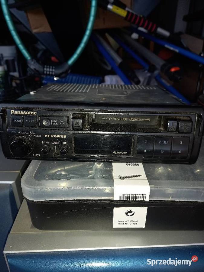 Radio samochodowe Panasonic wielkopolskie Kórnik