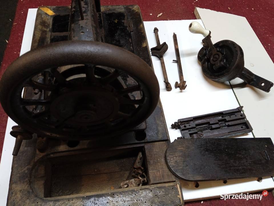 Antyk stara maszyna do szycia Andrychów