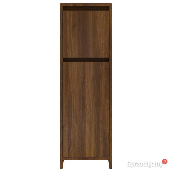 Szafka łazienkowa brązowy dąb 30x30x95 WM815554