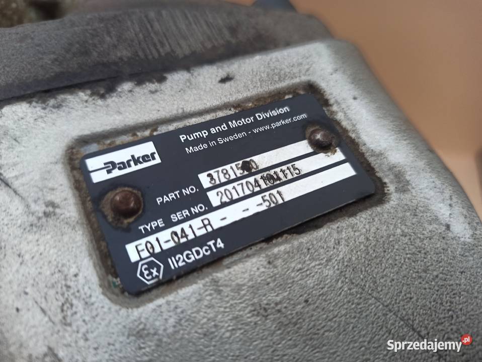 POMPA TŁOCZKOWA PARKER F01041R HYDRAULIKA Bieleń