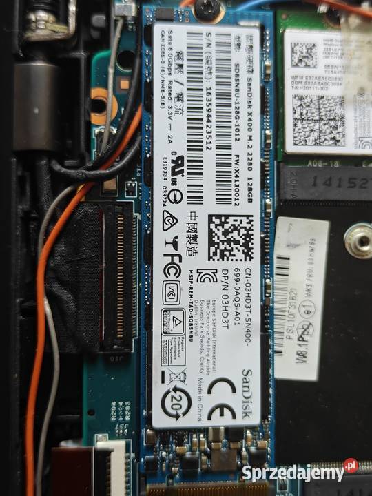 SSD nvme m2 128GB SanDisk