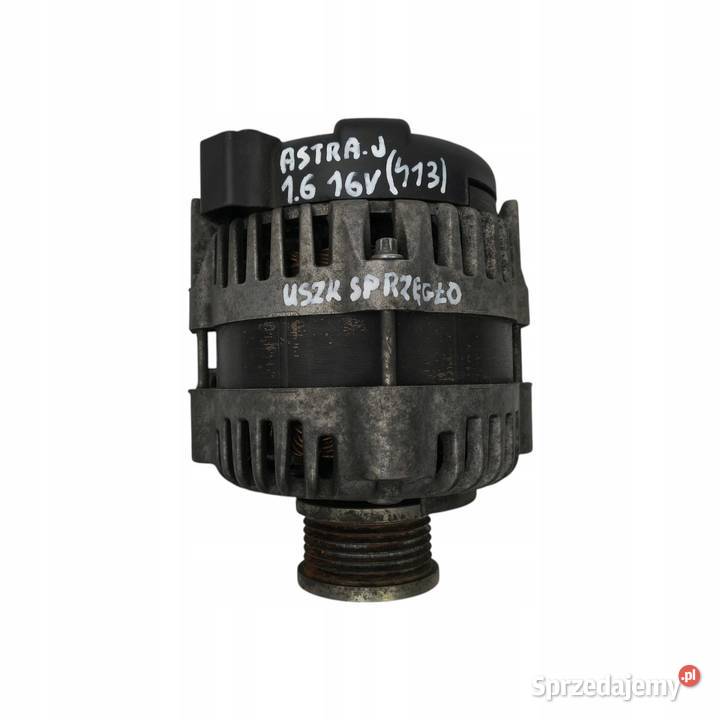 ALTERNATOR Opel Astra J 16 16V oryginał 13595628 lubelskie Chełm