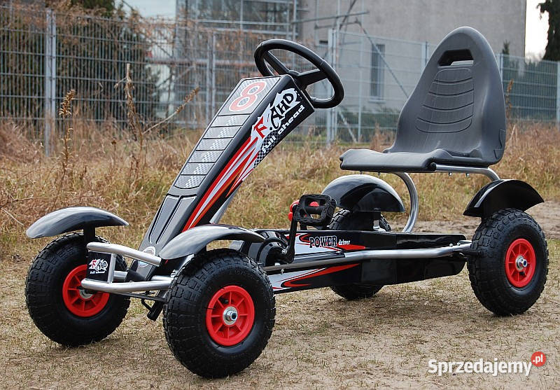 BAWIBUS pojazd GOKART NA PEDAŁY pompowane koła Myszków sprzedam
