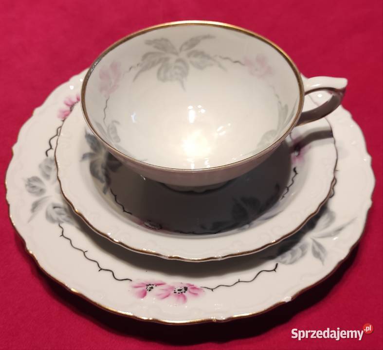 SECESYJNY ZESTAW ŚNIADANIOWY TRIO Pabianice