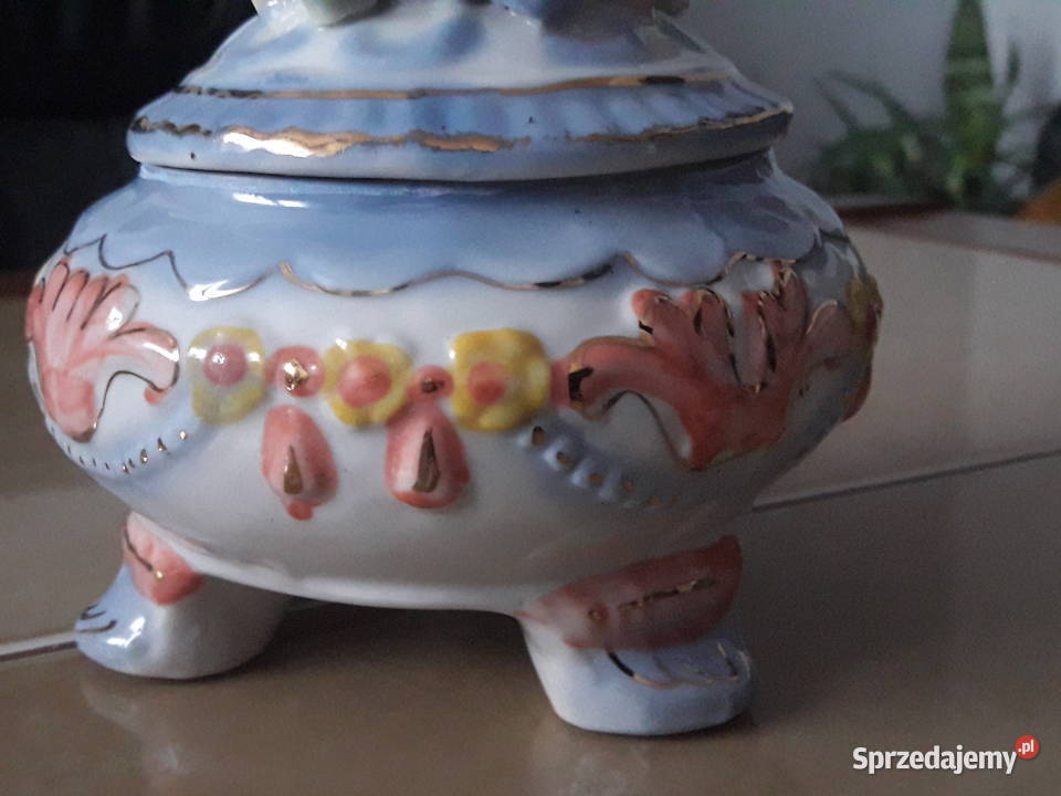 Cukiernica pojemnik porcelanowy Antyki, Sztuka, Kolekcje Janów Lubelski