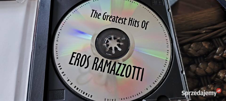 Eros Ramazzotti cd collection the greatest hits Gliwice