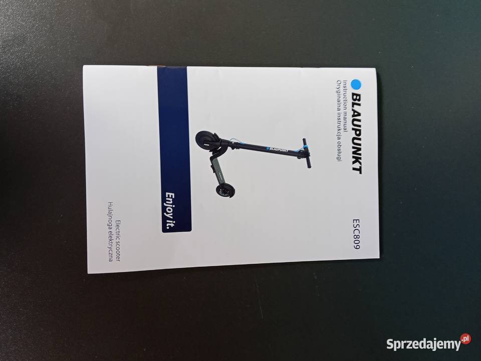 Hulajnoga elektryczna blaupunkt ESC809 Załęcze Małe