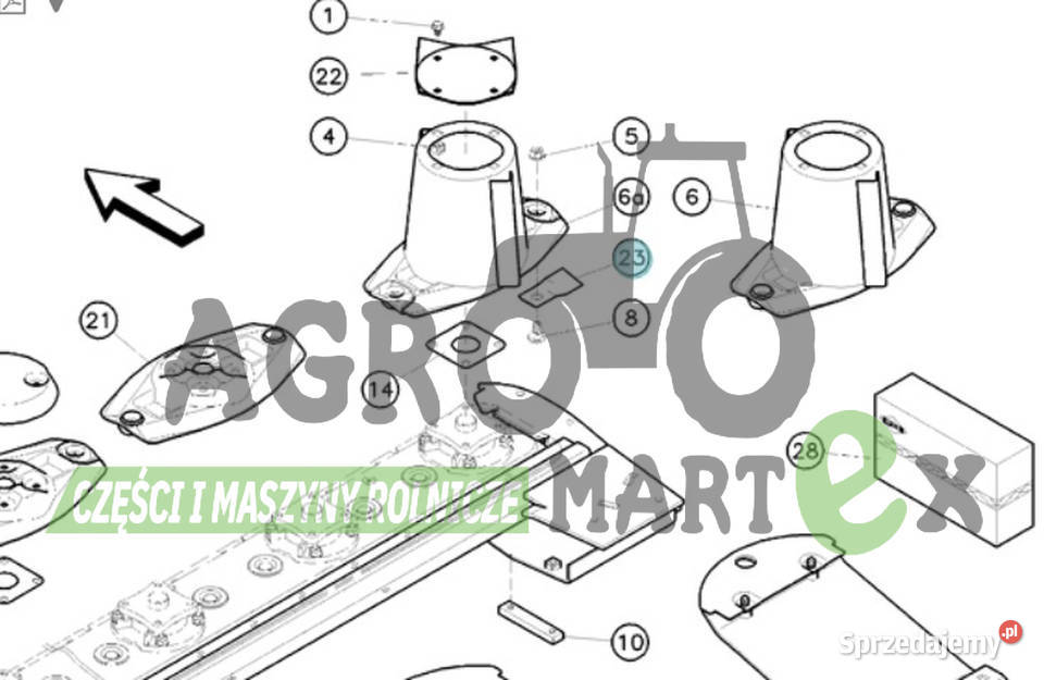 55903210 55903210 CC26780 NOŻYK KOSIARKI Pozostałe Wichrów