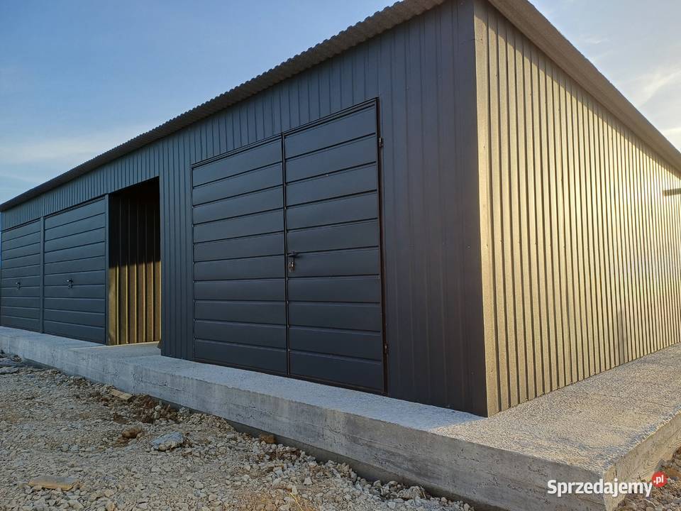 Garaż Blaszany WIATA Magazyn Garaże Konstrukcja Świdnica sprzedam