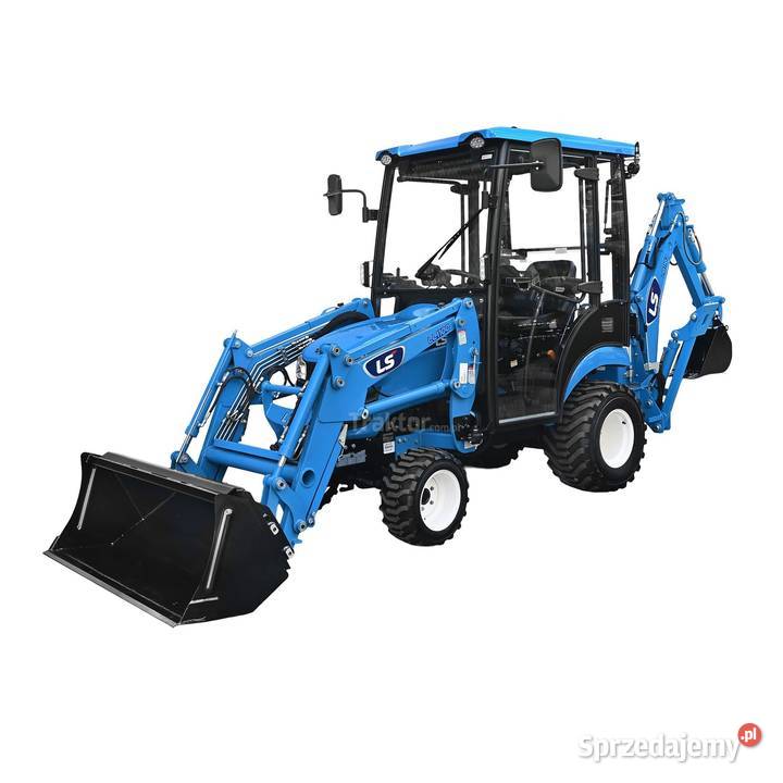 LS Tractor MT125 4x4 247 IND CAB koparka LB1107 Tajęcina