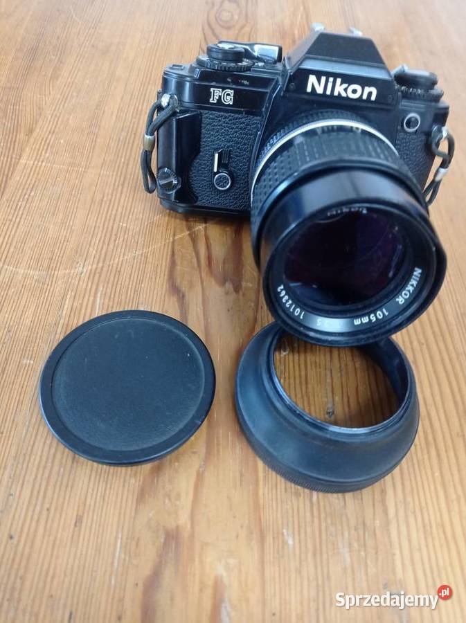 NIKON FG aparat foto analogowy mały obrazek Aparaty Wrocław