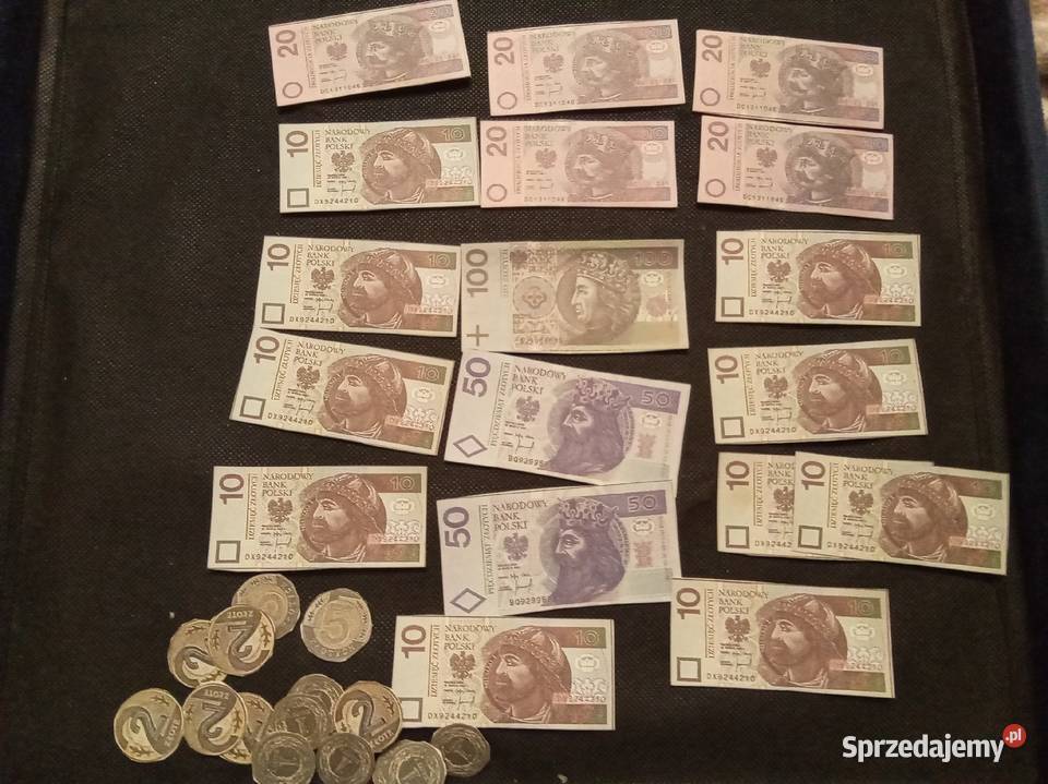 Banknoty i monety papierowe do nauki liczenia do Warszawa