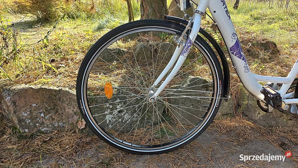 Rower Miejski Damski Vortex City 200 Łabędź Wołów