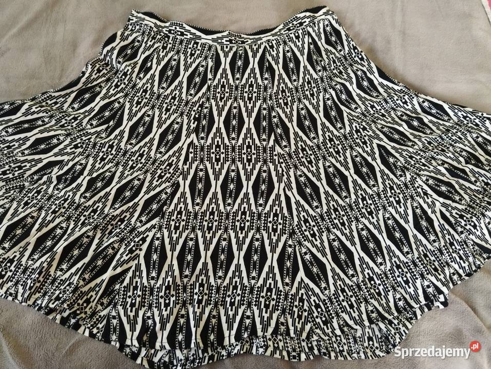 Spódnica czarnobiała CA czarny Katowice