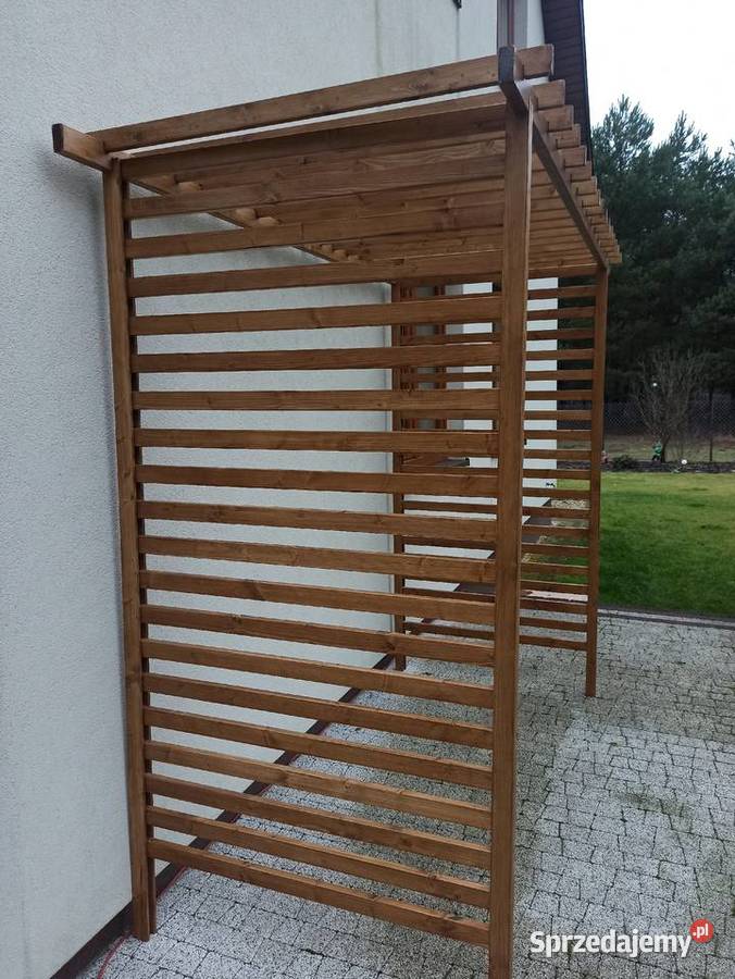 Pergola ogrodowa drewniana Architektura ogrodowa