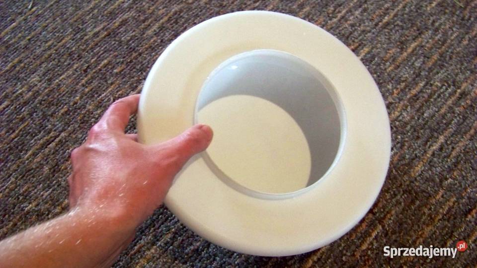 Lampa Plafon Szklany Klosz Okrągły PRL Abażury i klosze małopolskie Zakopane