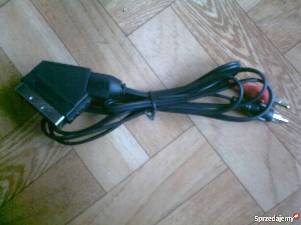 Kabel sygnałowy eurozłącze wtyczka 2x wtyczka Głuchołazy sprzedam