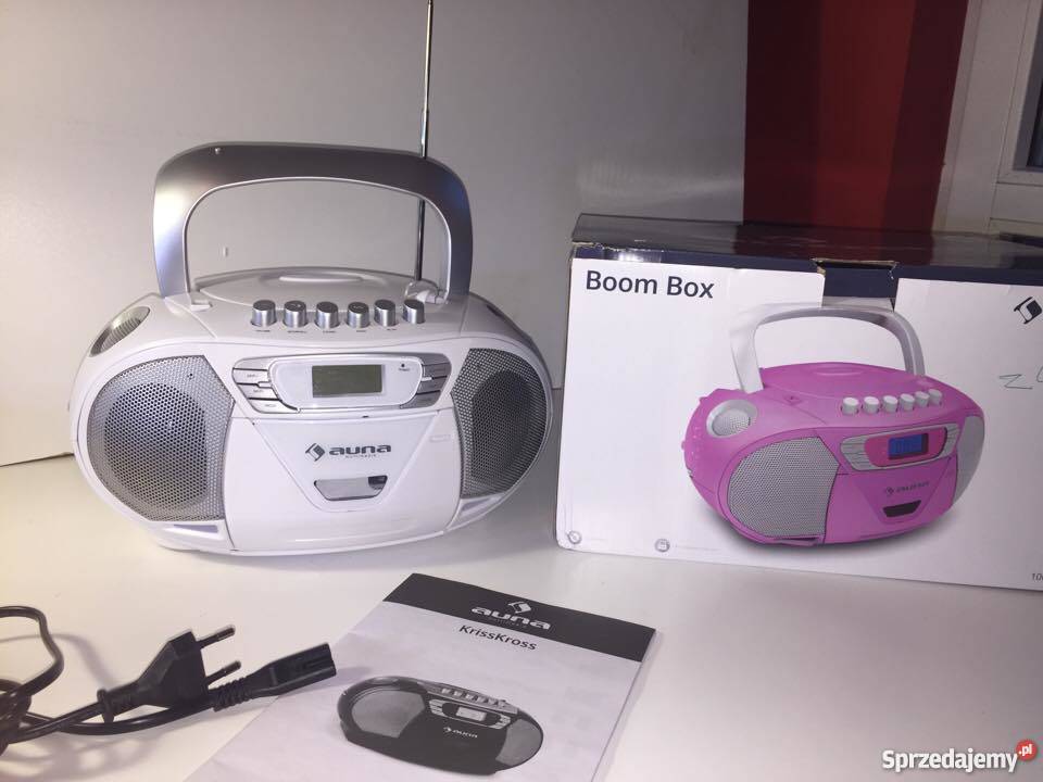 Z44 AUNA RADIO BOOMBOX AUX CD zachodniopomorskie Szczecin