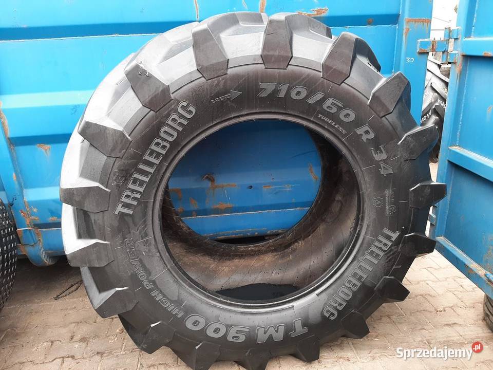 Opona używana rolnicza 71060R34 TRELLEBORG TM900
