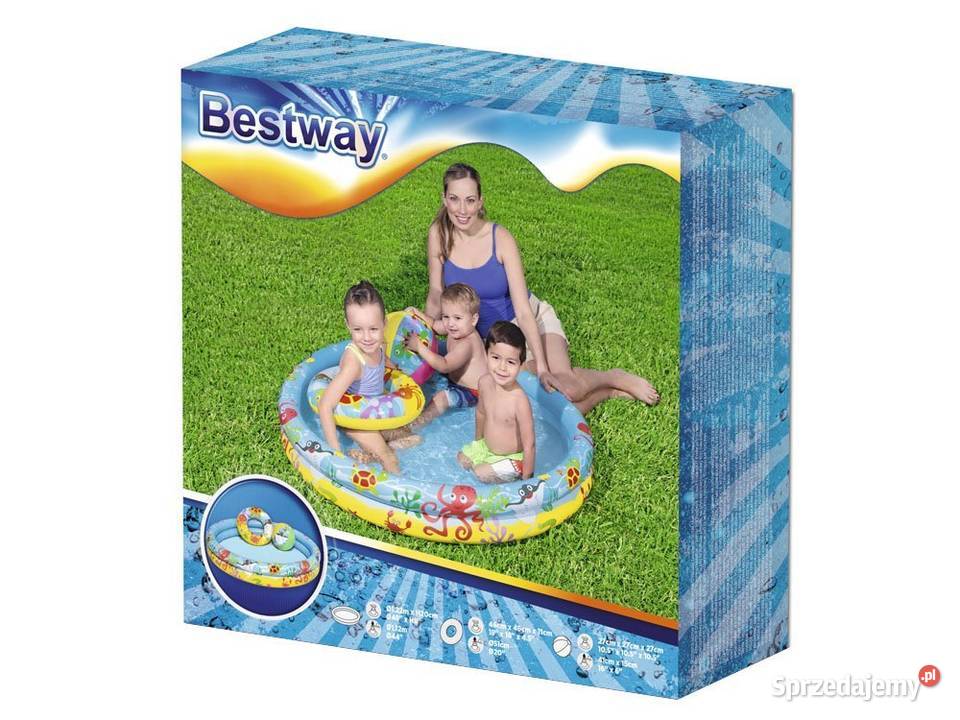 Bestway SET Basen piłka kółko brodzik 122 51124 Kielce