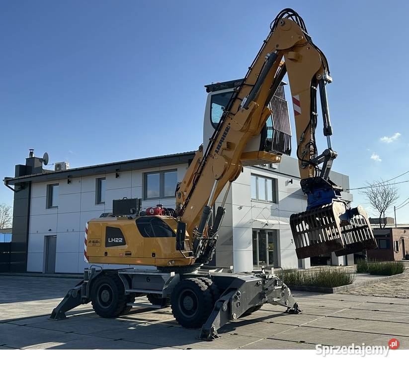 KOPARKA PRZEŁADUNKOWA LIEBHERR LH 22 M LITRONIC Tuliszków sprzedam