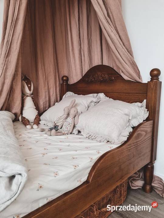 Łóżko Lilu drewniane OLLMEBEL producent Warszawa