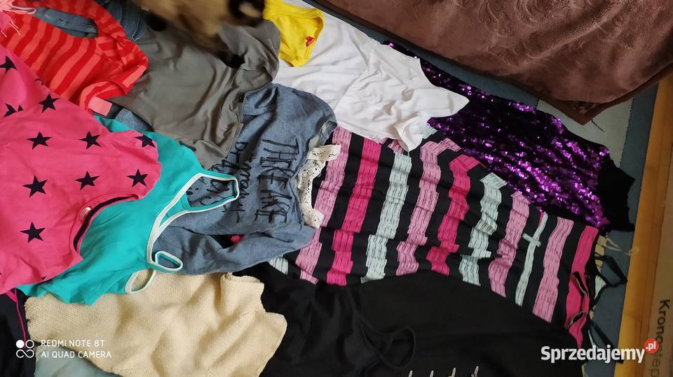 paka ubrań dziewczynki dziewczęca 156 164 38