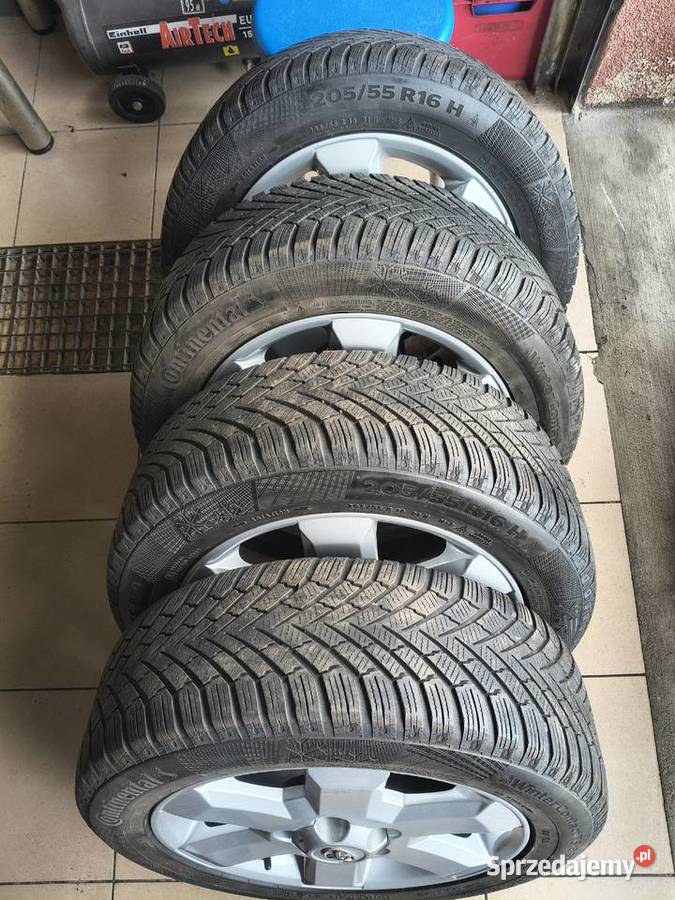 Wyważone 4 koła zimowe 16 Hyundai 5x1143tj Opony i felgi sprzedam