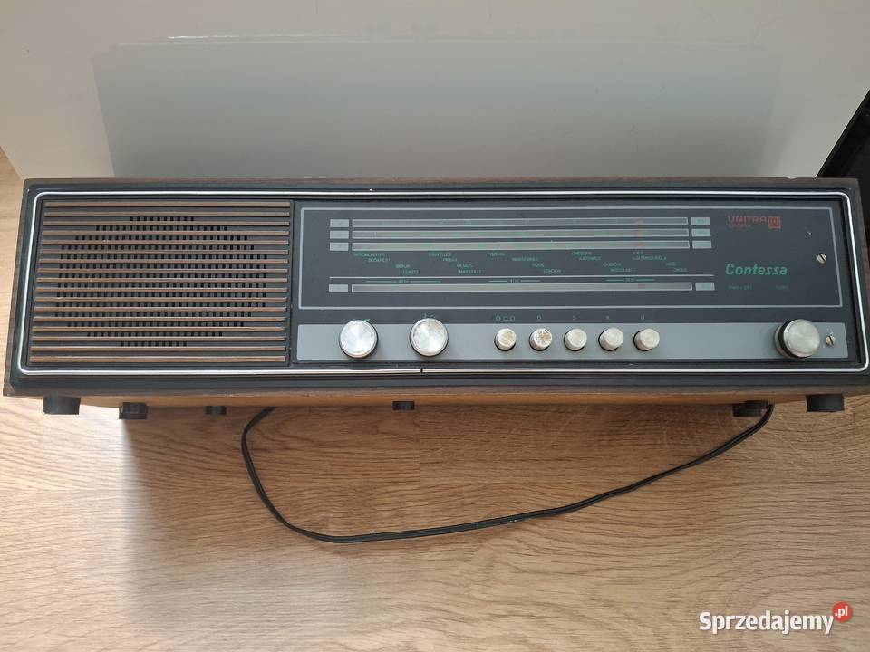 Radio PRL Unitra Contessa Grójec sprzedam