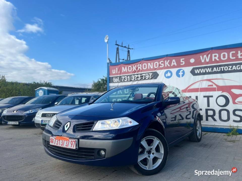 Renault Megane Cabrio 16 Benzyna 2006 KARMANN 110KM