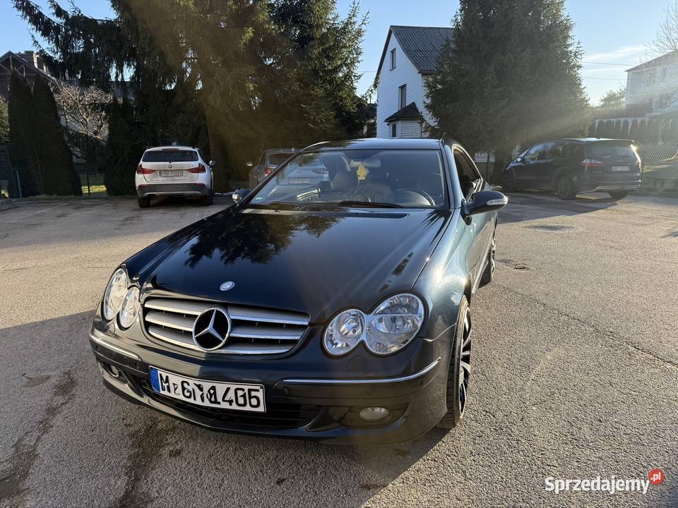 Mercedes clk 200 okazja NOWY ROZRZĄD I PEŁEN światła przeciwmgielne Nowa Góra