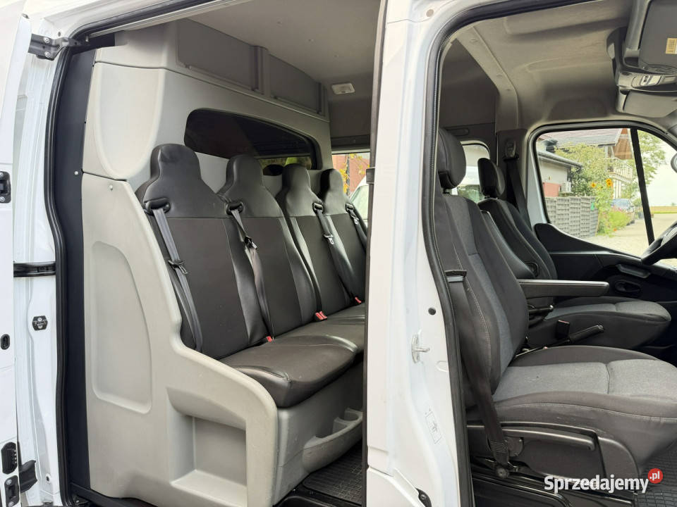Renault Master L3H2 6 osobowy brygadówka lift biały Warszawa