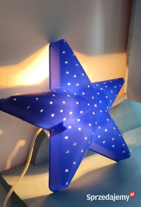 IKEA SMILA STJARNA lampka nocna w kształcie Zabrodzie
