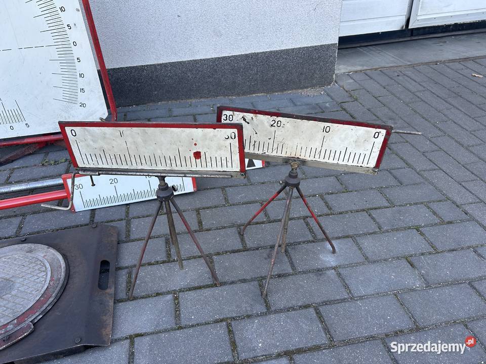 Przyrządy do zbieżności geometrii PKO4 Bydgoszcz podlaskie Suwałki sprzedam
