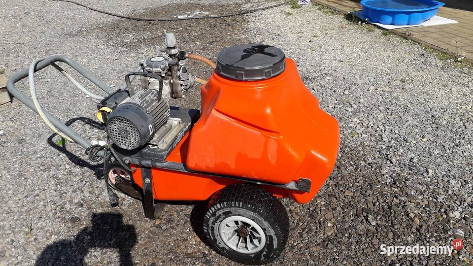 Opryskiwacz taczkowy elektryczny Oleomac nieuszkodzony Dąbrowa
