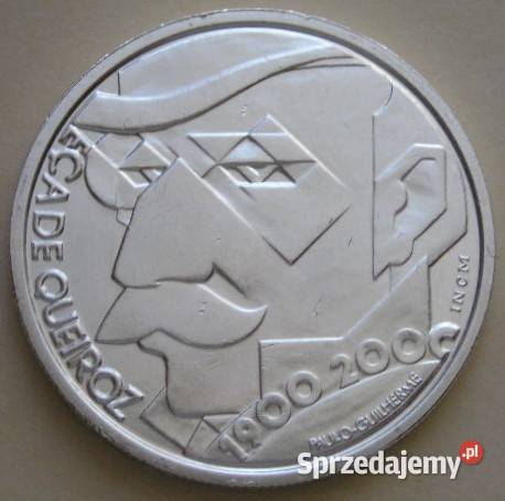 PORTUGALIA 500 escudos 2000 QUEIROZ SREBRO