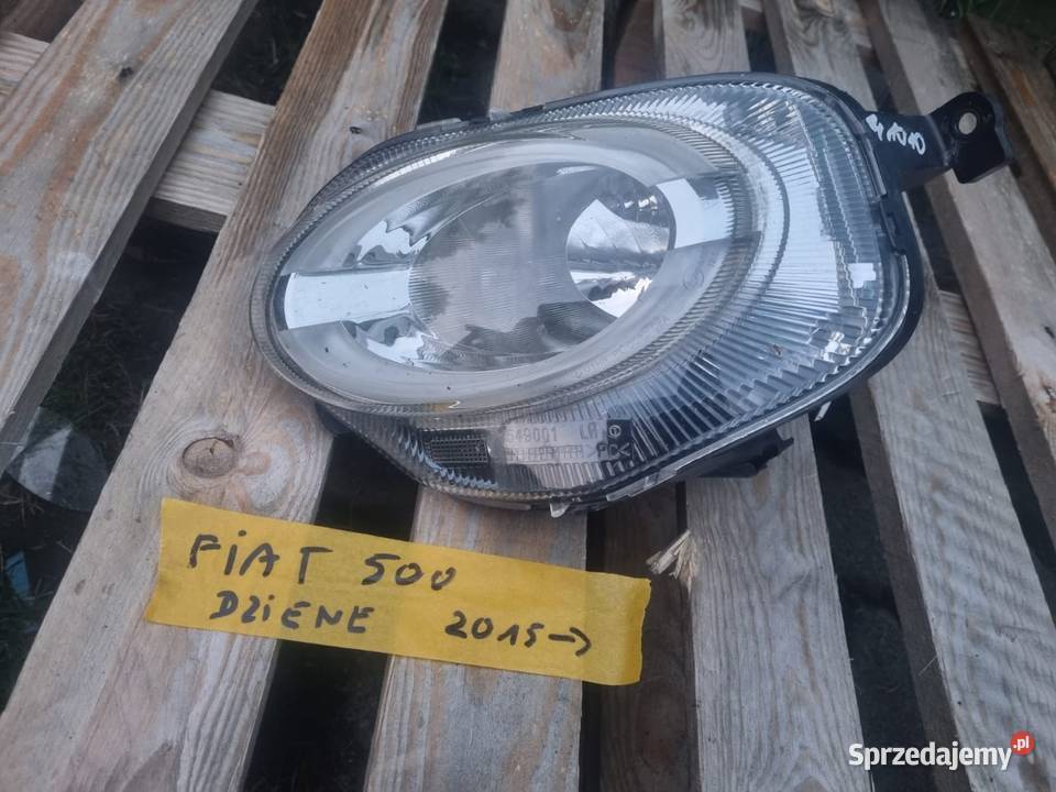 Lampa dzienna Fiat 500 lewa Motoryzacja