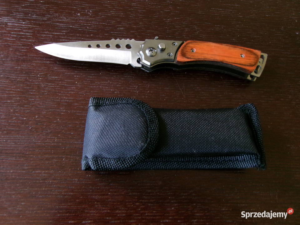 Nóż sprężynowy składany z blokadą nowy mazowieckie Legionowo