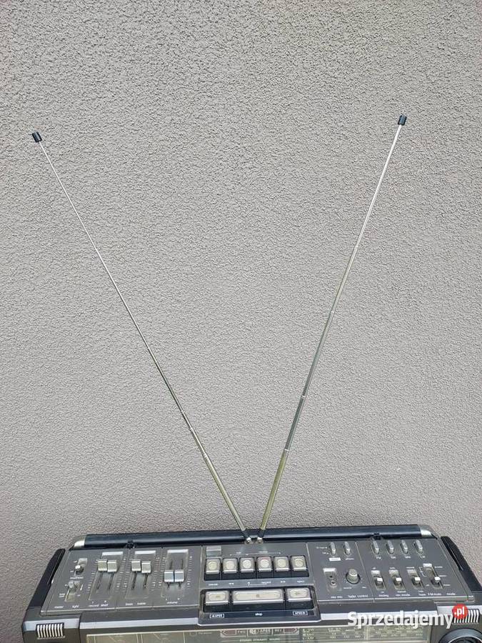 Stary radiomagnetofon boombox Sharp GF9191 HB Tczew