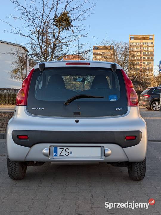 Peugeot 107 10 2009 Salon Polska 2 właściciel Szczecin sprzedam