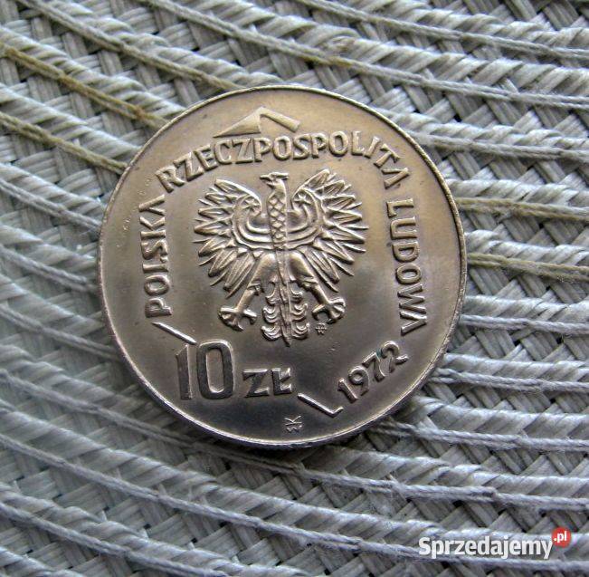 Polska 10 1972r 50 Lat Portu w Gdyni Numizmatyka Kalisz