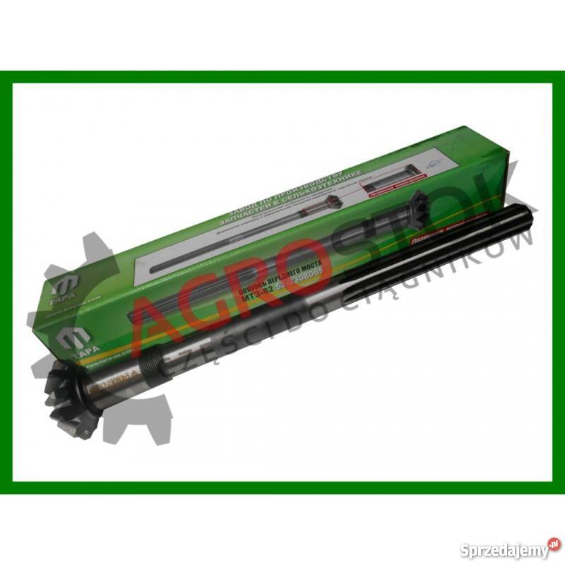 Półoś pionowa pozioma długa krótka wał wałek MTZ Parczew