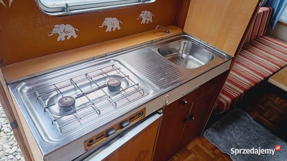 przyczepa kempingowa kemping campingowa DOMEK Międzybrodzie Bialskie sprzedam