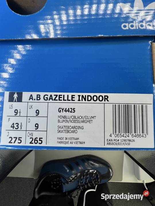 Sneakersy Buty Adidas Gazzele Indoor GY4425 43 Opole sprzedam