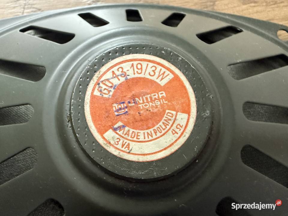 Głośniki owalne Unitra Tonsil GD1319 3W 4 Ohm Audio Sosnowiec