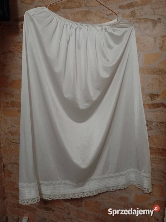 4XL5XL Biała półhalka pod spódnicę z Londynu małopolskie
