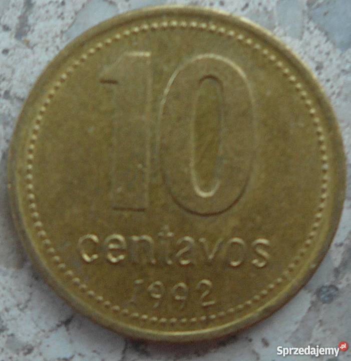 ARGENTYNA10 CENTAVOS1992 r Legionowo