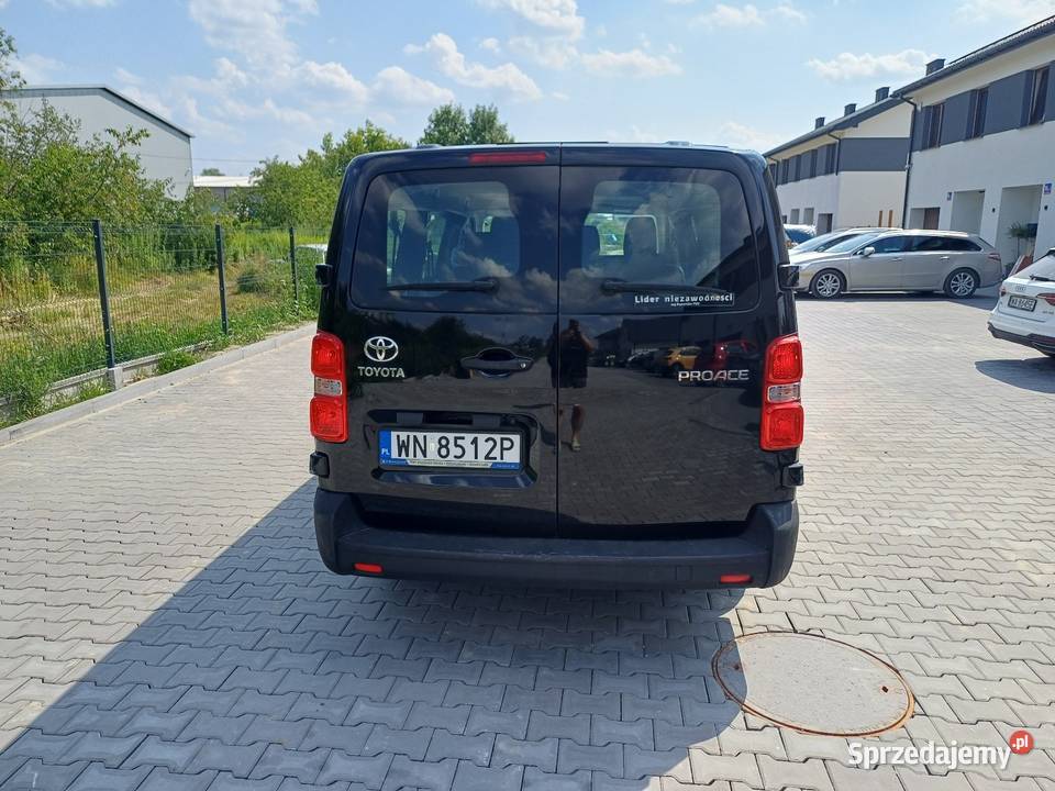 Toyota Proace Long 16 D4D 115 9 osób Kamera gniazdo SD mazowieckie